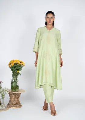 Svam Green Kurta Set